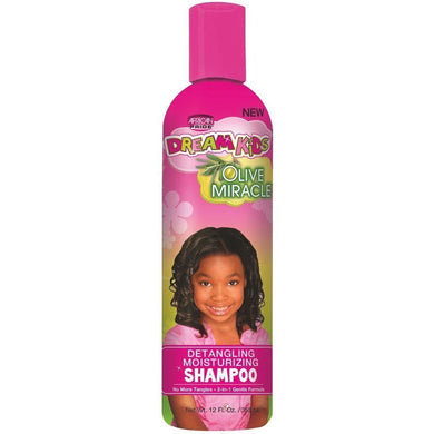 African Pride Dream Kids Detangling Moisturizing Shampoo, Conditioner (12oz)