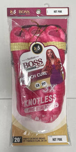 Bobbi Boss 3X French Curl Braid 20",28'