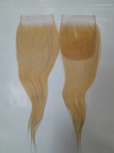 Brazilian Lace Closure HD 5x5 - Silky Straight Blonde