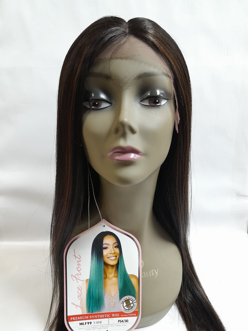 Bobbi Boss Lace Front Wig MLF99 Yani Final Sale Remi Hair USA