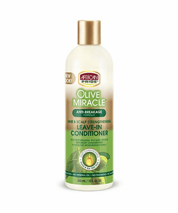 African Pride Olive Miracle Leave- In Conditioner (12oz)