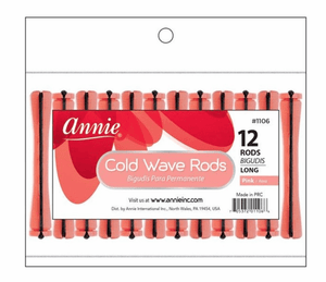 Annie Cold Wave Rods Pink Long #1106