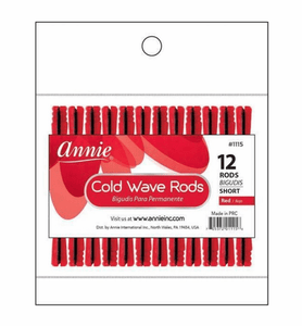 Annie Cold Wave Rods Red Short #1115