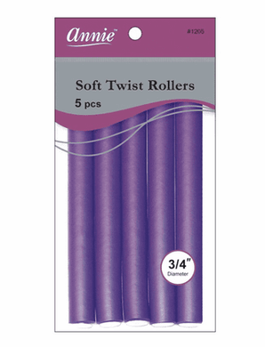Soft Twist Rollers (5pcs) 3/4