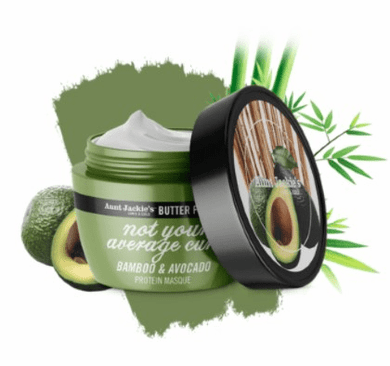 Aunt Jackie's Not your average curl Bamboo & Avocado Protein Masque (8oz)