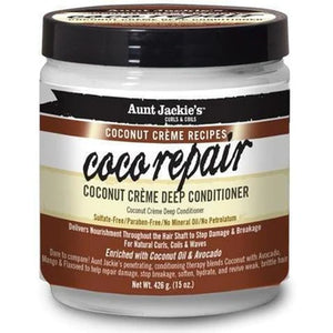Aunt Jackie's Coco Repair Coconut Creme Deep Conditioner (15oz)