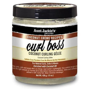 Aunt Jackie's Curl Boss Coconut Curling Gelee (15oz)