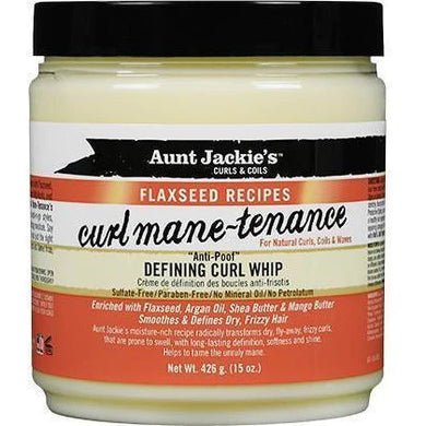 Aunt Jackie's Curl mane-tenance  Defining Curl Whip (15oz)