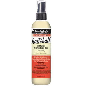 Aunt Jackie's Half & Half Hydrating Silkening Hair Milk (12oz)