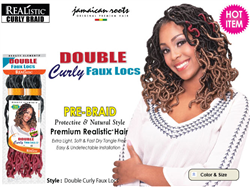 Bijoux Curly Double Faux Locs 12" (Final Sale)