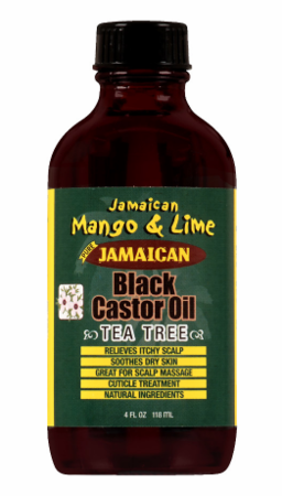Jamaican Mango & Lime Black Castor Oil Tea Tree (4oz)