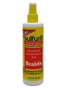 Sulfur8 Medicated Dandruff Treatment For Braids (12oz)