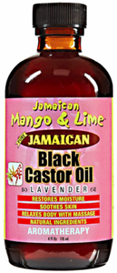 Jamaican Mango & Lime Black Castor Oil Lavender (4oz)