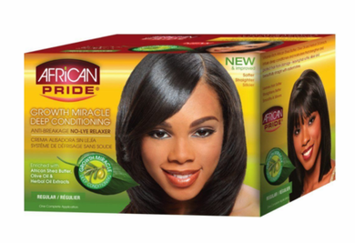 African pride No -lye Relaxer Regular, Super